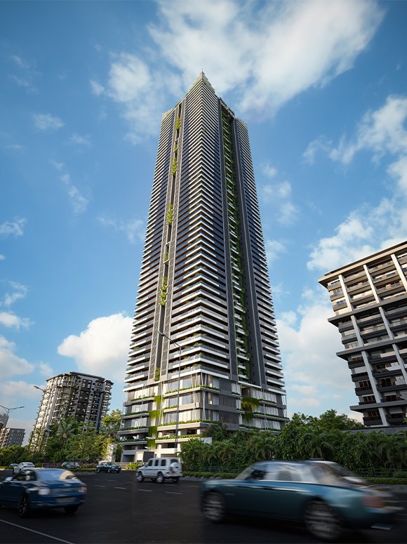 The Skyven luxury 4 BHK residences with floor-to-ceiling glazing in Kokapet Hyderabad